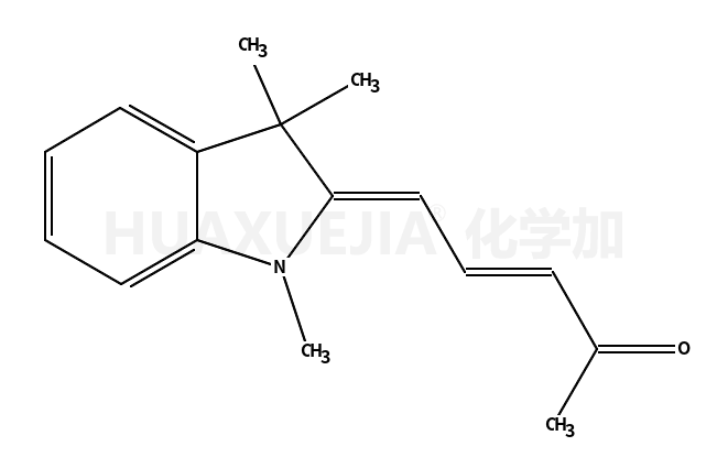 (3E,5e)-5-(1,3,3-三甲基-1,3-二氢-2H-吲哚-2-基)-3-戊烯-2-酮