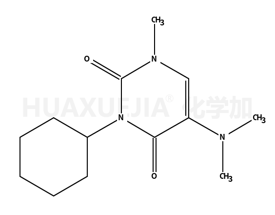 3-cyclohexyl-5-(dimethylamino)-1-methylpyrimidine-2,4-dione