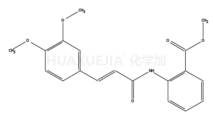 (3',4'-dimethoxycinnamoyl)-anthranilic acid methyl ester