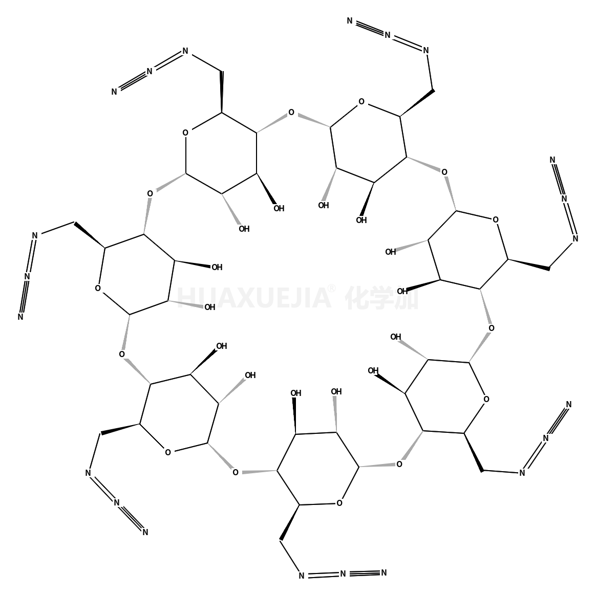 heptakis(6-deoxy-6-azido)β-CD