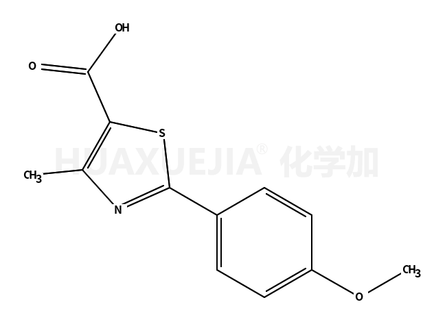 2-(4-甲氧基苯基)-4-甲基-1,3-噻唑-5-羧酸