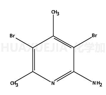 2-氨基-3,5-二溴-4,6-二甲基吡啶
