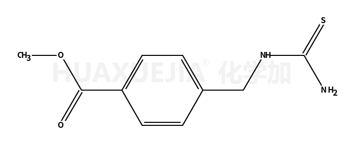 Benzoic acid, 4-[[(aminothioxomethyl)amino]methyl]-, methyl ester