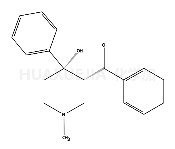 (4-hydroxy-1-methyl-4-phenylpiperidin-3-yl)-phenylmethanone