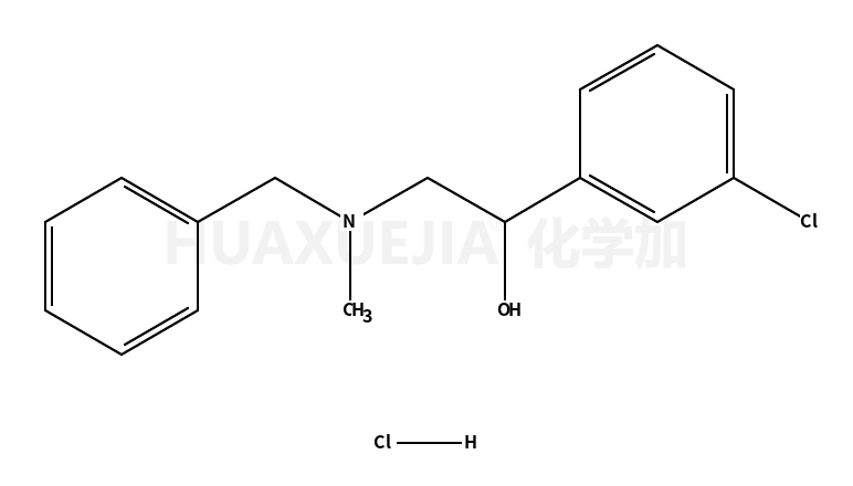 2-[benzyl(methyl)amino]-1-(3-chlorophenyl)ethanol,hydrochloride