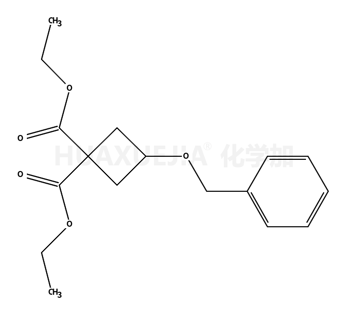 3-苄氧基环丁烷-1,1-二甲酸二乙酯