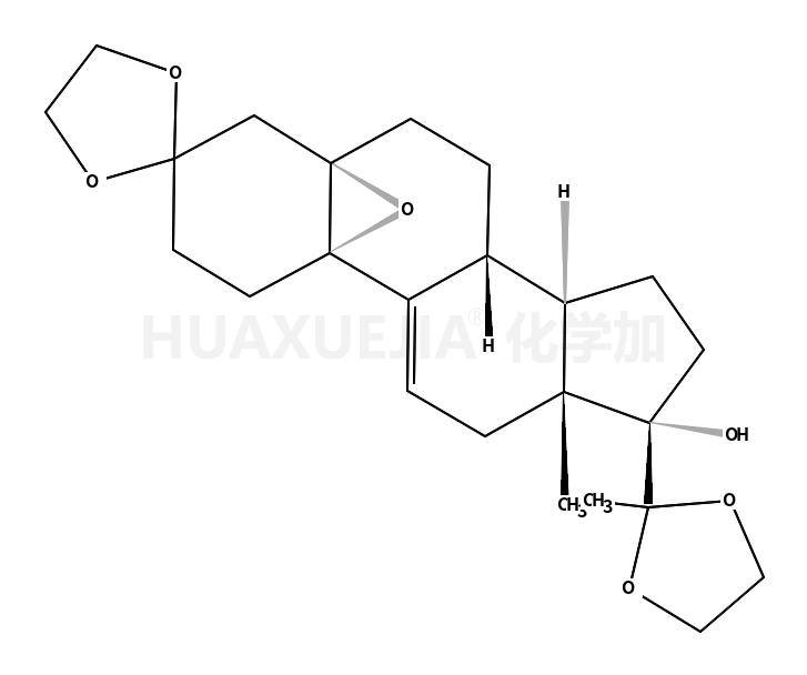 (5alpha,10alpha)-5,10-环氧-17-羟基-19-去甲雄甾-9(11)-烯-3,20-二酮环-3,20-双(1,2-乙缩醛)