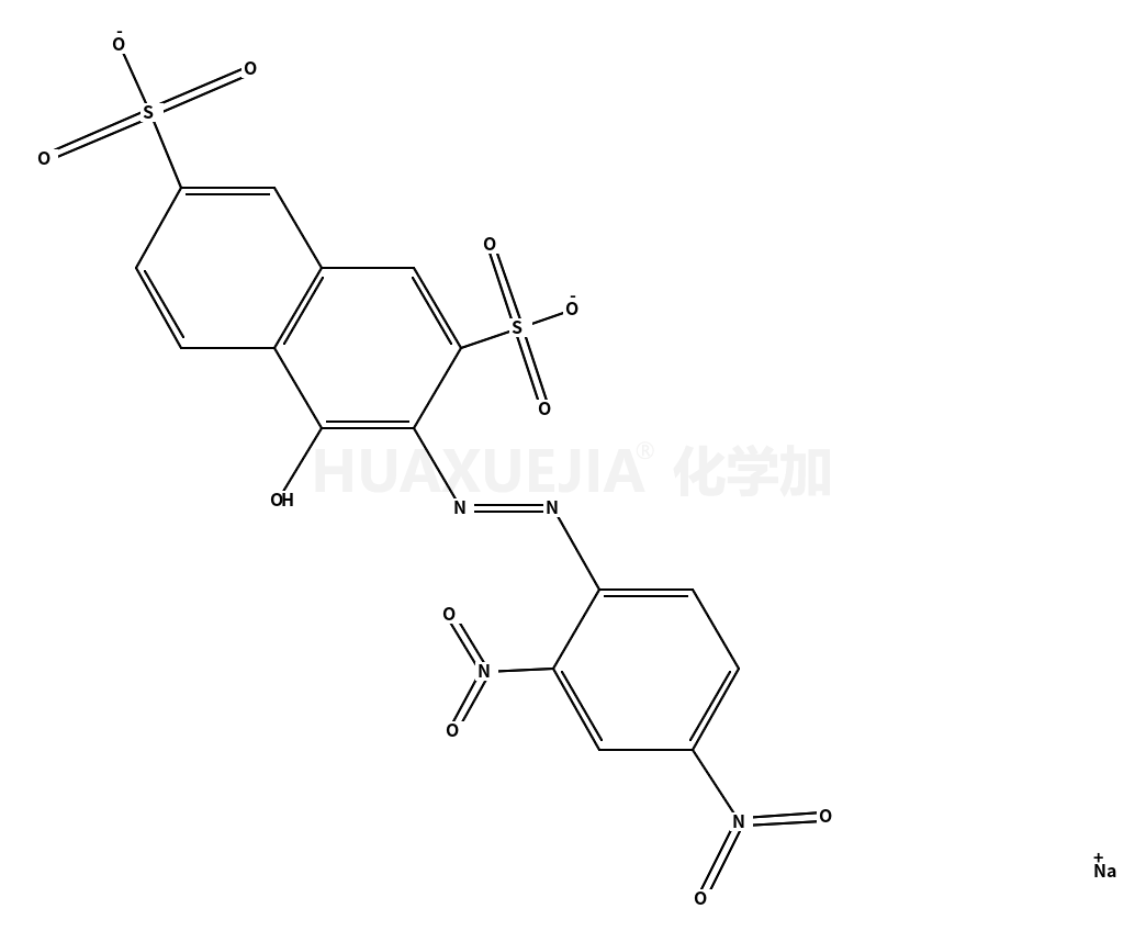 2,7-Naphthalenedisulfonic acid, 3-[2-(2,4-dinitrophenyl)diazenyl]-4-hydroxy-, sodium salt (1:2)