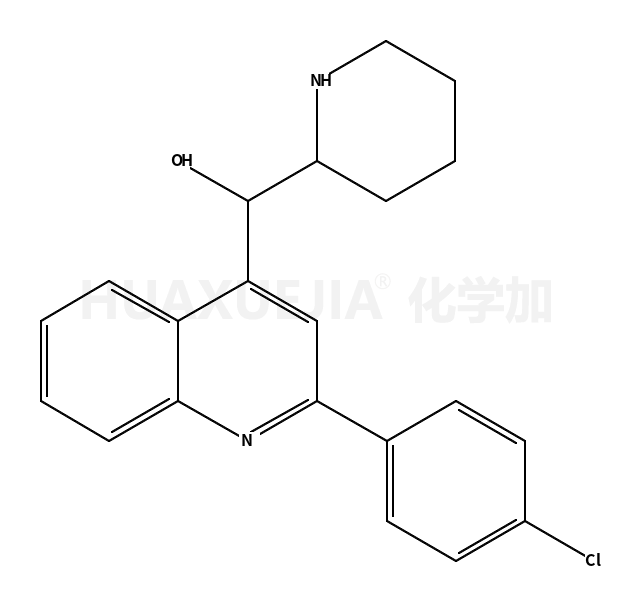 [2-(4-chlorophenyl)quinolin-4-yl]-piperidin-2-ylmethanol