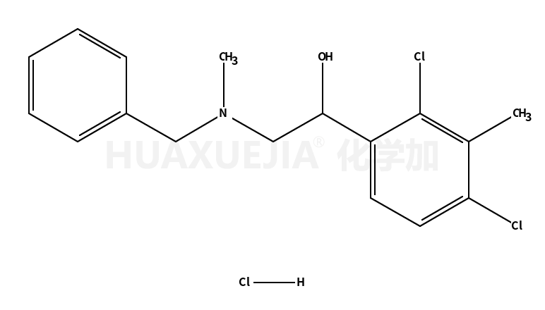2-[benzyl(methyl)amino]-1-(2,4-dichloro-3-methylphenyl)ethanol,hydrochloride