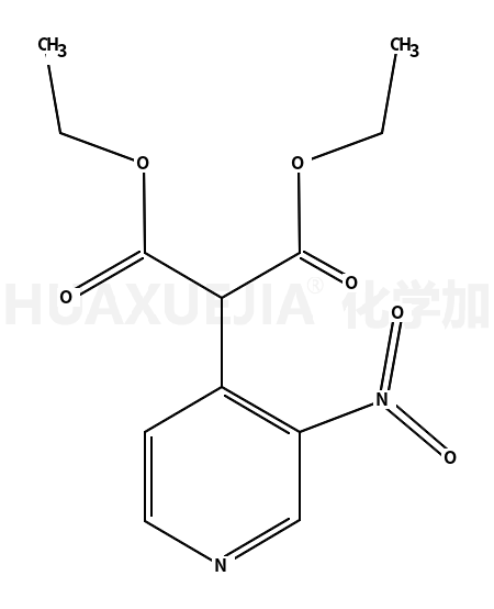 4-bis(ethoxycarbonyl)methyl-3-nitropyridine