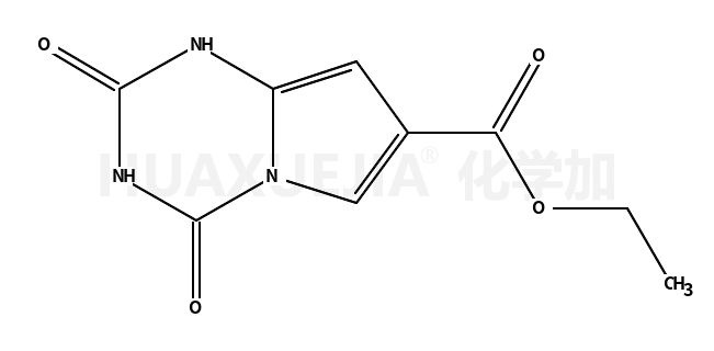 Pyrrolo[1,2-a]-1,3,5-triazine-7-carboxylic acid, 1,2,3,4-tetrahydro-2, 4-dioxo-, ethyl ester