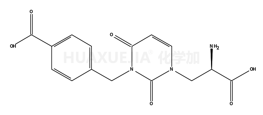 UBP 282,(αS)-α-Amino-3-[(4-carboxyphenyl)methyl]-3,4-dihydro-2,4-dioxo-1(2H)-pyrimidinepropanoicacid