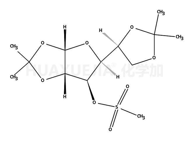 1,2:5,6-二异亚丙基-3-O-(甲磺酰基)-alpha-D-呋喃葡萄糖