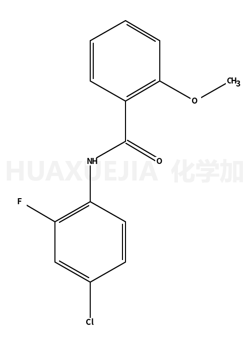 N-(4-chloro-2-fluorophenyl)-2-methoxybenzamide