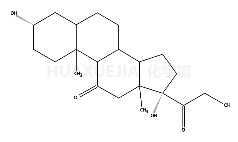5-Alpha-孕烷-3-beta, 17,21-三醇-11,20-二酮