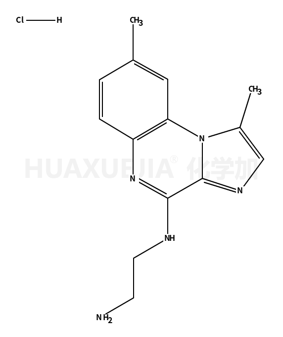 N-(1,8-二甲基咪唑并[1,2-A]喹喔啉-4-基)-1,2-乙二胺盐酸盐