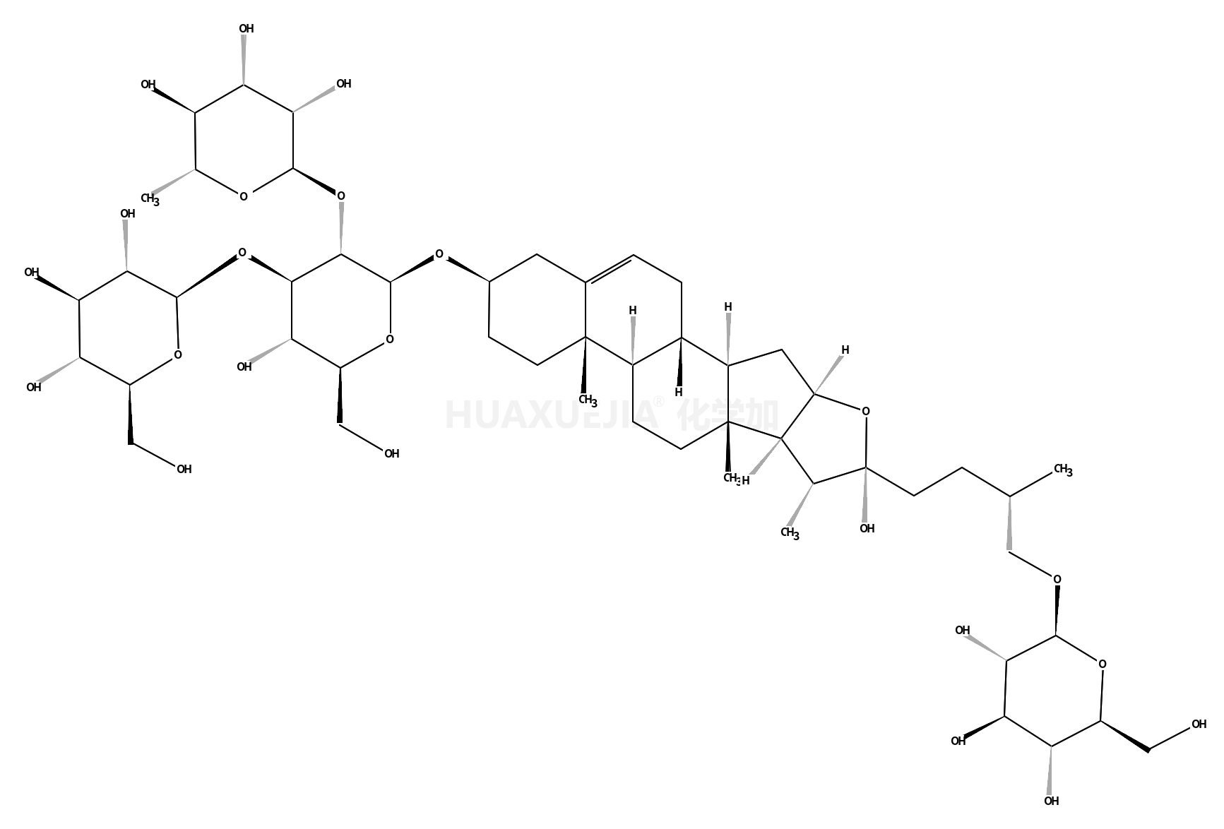 原纤细薯蓣皂苷