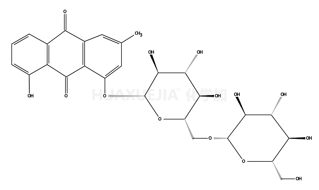 大黄酚-1-O-β-龙胆二糖苷