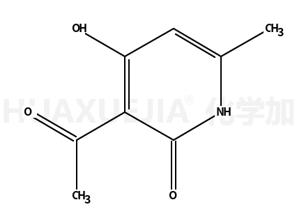 3-乙酰基-4-羟基-6-甲基吡啶-2(1h)-酮