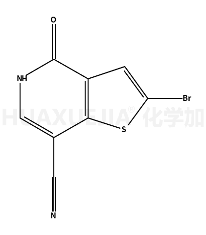2-溴-4,5-二氢-4-氧代-噻吩并[3,2-c]吡啶-7-甲腈