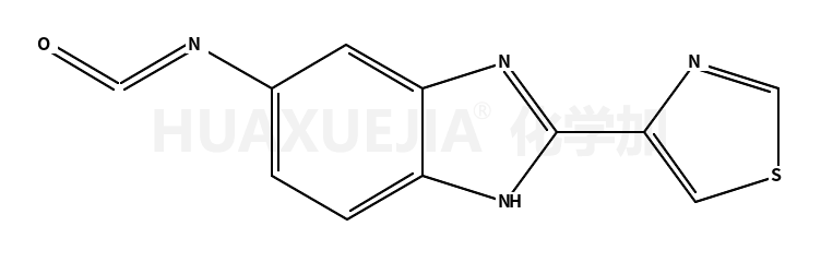 5-异氰酰基-2-(4-噻唑)-1H-苯并咪唑