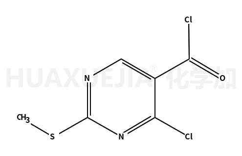 4-chloro-2-methylsulfanylpyrimidine-5-carboxylic acid,chloride