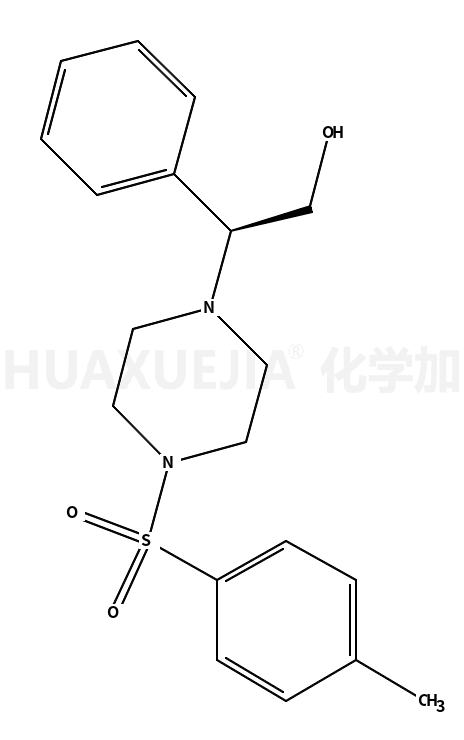 1-Piperazineethanol, 4-[(4-methylphenyl)sulfonyl]-β-phenyl-, (βR)-