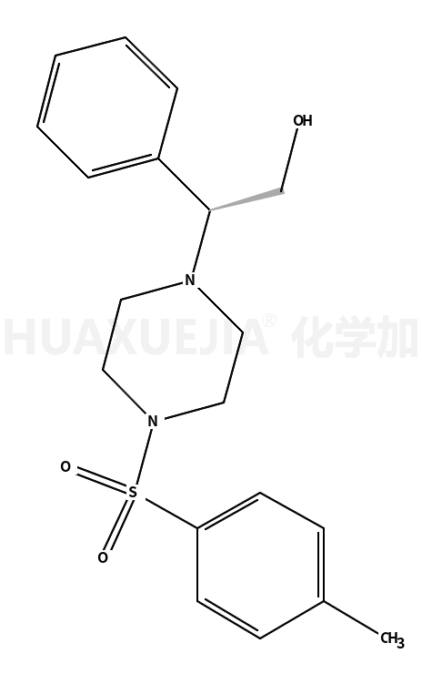 1-Piperazineethanol, 4-[(4-methylphenyl)sulfonyl]-β-phenyl-, (βS)-