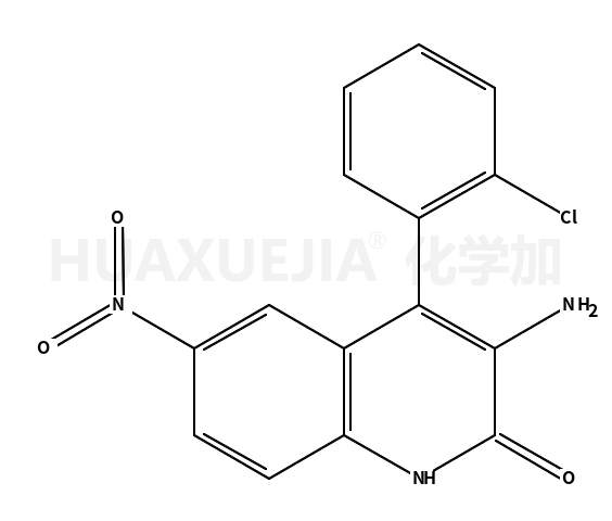 3-Amino-4-(2-chlorophenyl)-6-nitro-2(1H)-quinolinone