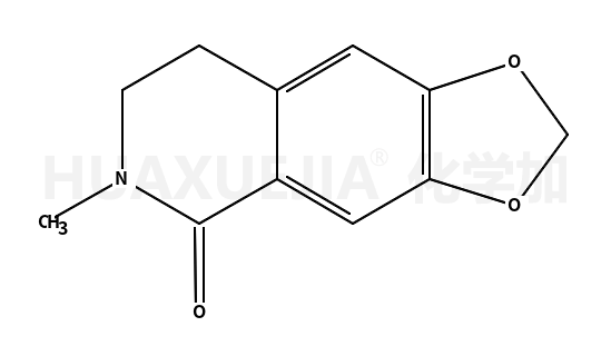 6-methyl-7,8-dihydro-[1,3]dioxolo[4,5-g]isoquinolin-5-one