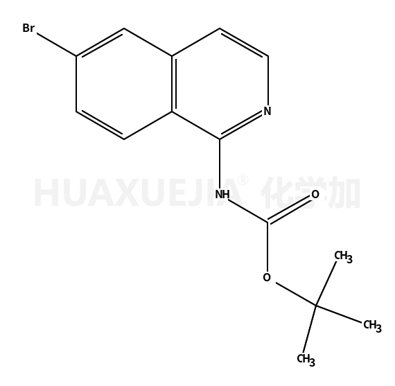 2-Methyl-2-propanyl (6-bromo-1-isoquinolinyl)carbamate