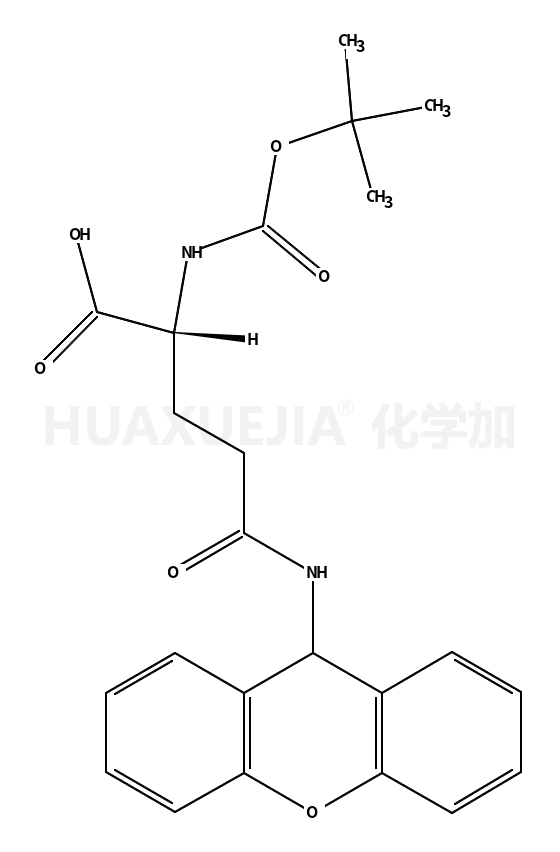 N-叔丁氧羰基-N’-(9-氧杂蒽基)-L-谷氨酰胺