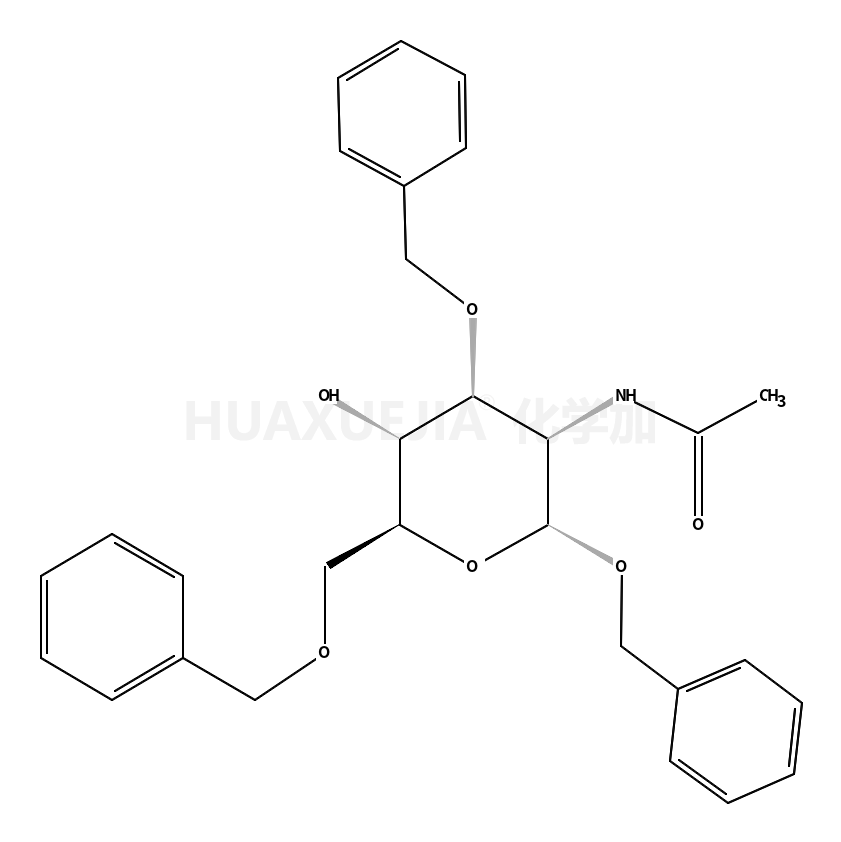 N-[(2S,3S,4R,5S)-5-hydroxy-2,4-bis(phenylmethoxy)-6-(phenylmethoxymethyl)oxan-3-yl]acetamide