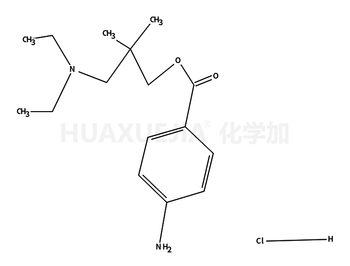 3-(二乙氨基)-2,2-二甲基-1-丙醇1-(4-氨基苯甲酸酯)盐酸盐