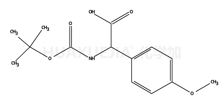 叔丁氧基羰基氨基-(4-甲氧基-苯基)-乙酸