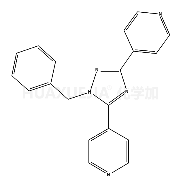 4-(1-benzyl-5-pyridin-4-yl-1,2,4-triazol-3-yl)pyridine