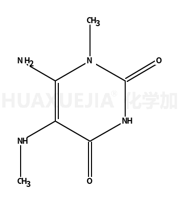 6-氨基-1-甲基-5-(甲基氨基)尿嘧啶