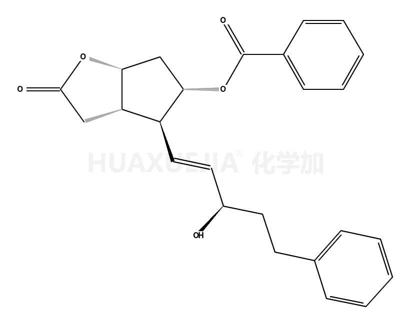 2H-环戊并[b]呋喃-2-酮,5-(苯甲酰氧基)六氢-4-[(1E,3S)-3-羟基-5苯基-1-戊烯-1-基]-,(3aR,4R,5R,6aS)-