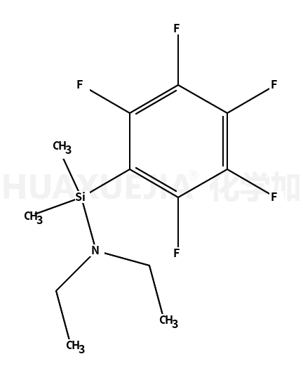 五氟苯二甲甲硅烷基乙胺