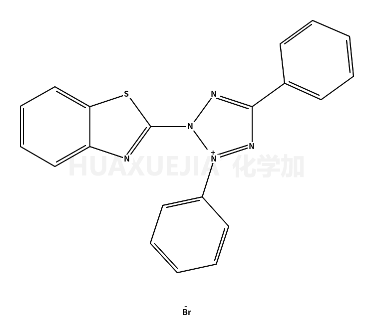 2-(2-苯并噻唑基) -3,5-二苯基溴化四氮唑