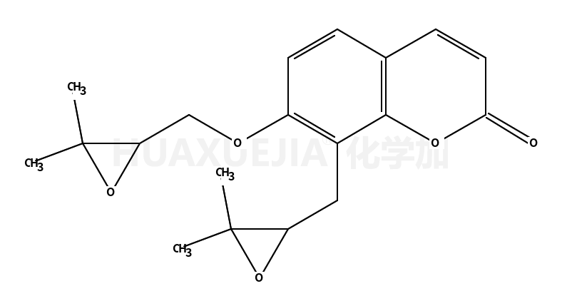 7-[(3,3-Dimethyloxiran-2-yl)methoxy]-8-[(3,3-dimethyloxiran-2-yl)methyl]-2H-1-benzopyran-2-one
