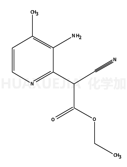2-(3-氨基-4-甲基吡啶-2-基)-2-氰基乙酸乙酯