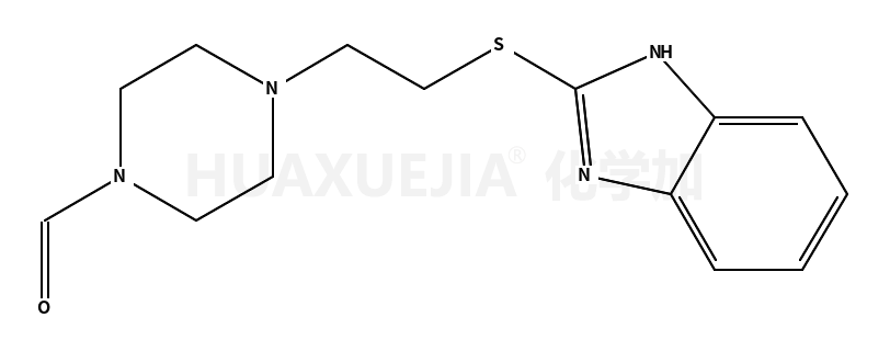 4-(2-(1H-苯并[d]咪唑-2-巯基)乙基)哌嗪-1-甲醛