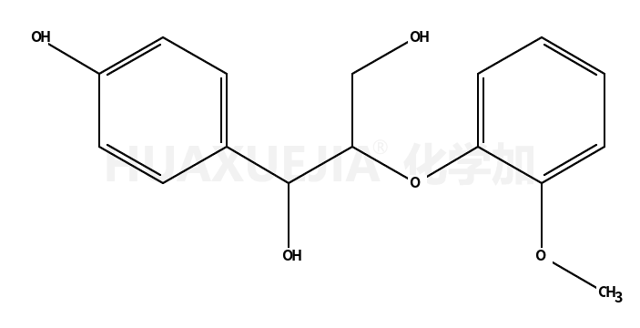 3-(4-hydroxyphenyl)-2-(2-methoxyphenoxy)propane-1,3-diol