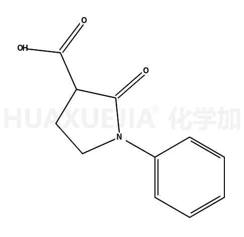1-苯基-2-氧-3-吡咯烷羧酸