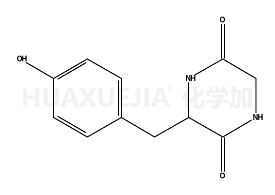 (3S)-3-((4-羟基苯基)甲基)-2,5-哌嗪二酮