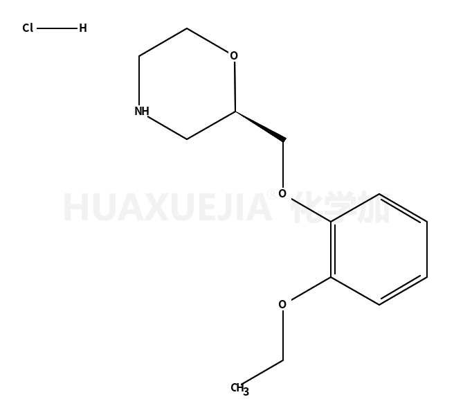 (S)-2-((2-乙氧基苯氧基)甲基)吗啉盐酸盐(M20-s)