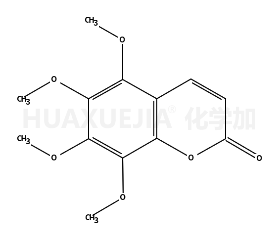 5,6,7,8-tetramethoxychromen-2-one