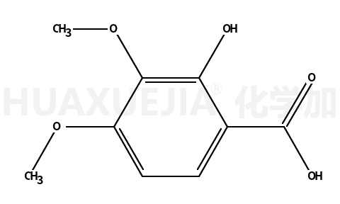 2-羟基-3,4-二甲氧基苯甲酸